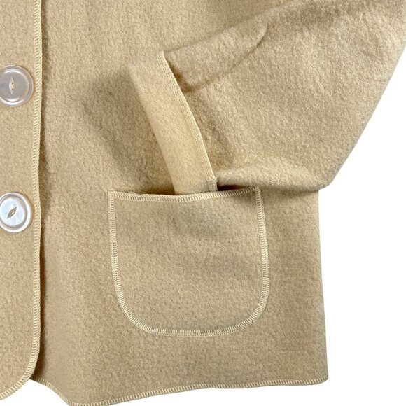 April Cornell Wool Cardigan, Women's Cottagcore Shacket, Size M/L - Picture 8 of 13